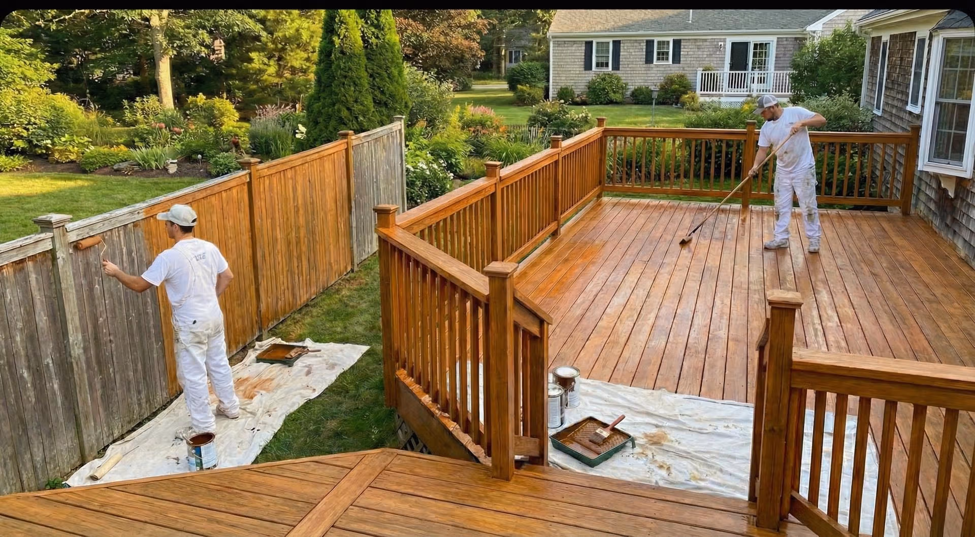 Fence and Deck Staining